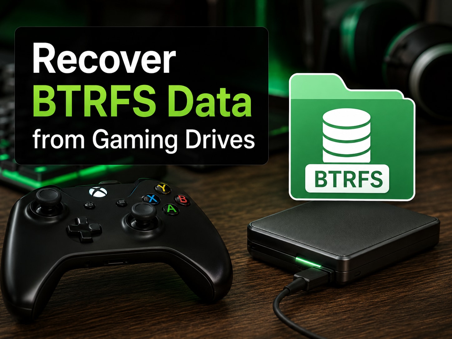 How to Recover BTRFS Data from Gaming Drives Safely