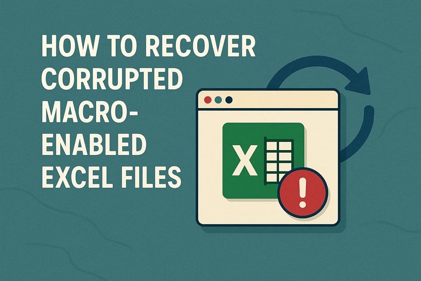 how to fix macro enabled excel files