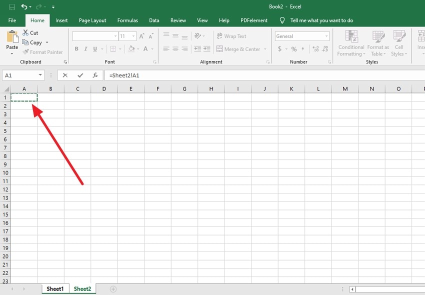 create link to second sheet