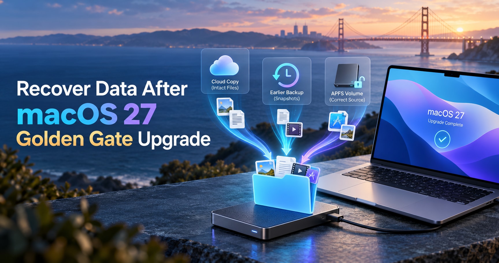 How to Recover Data After a macOS 27 Golden Gate Upgrade