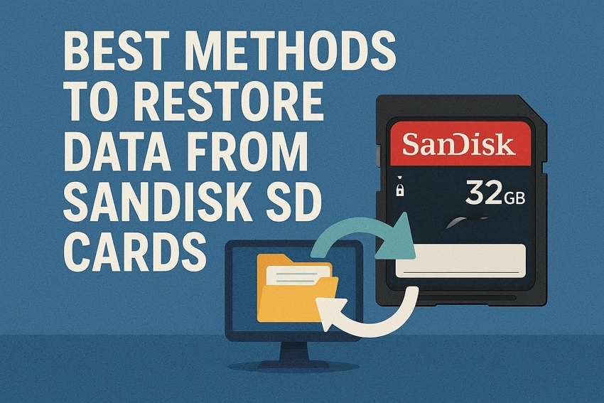 guide to restore data from sandisk sd card