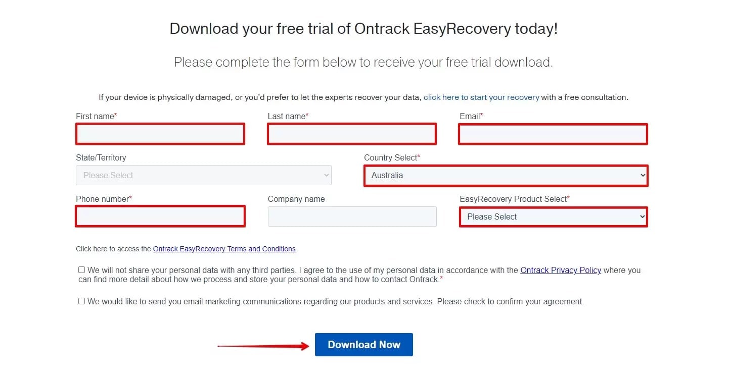 download ontrack easyrecovery