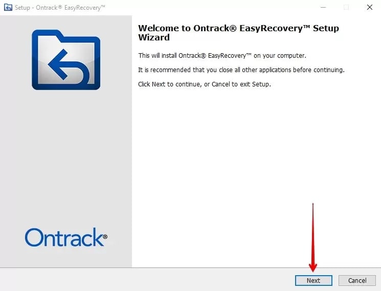 install ontrack easyrecovery