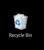 the recycle bin