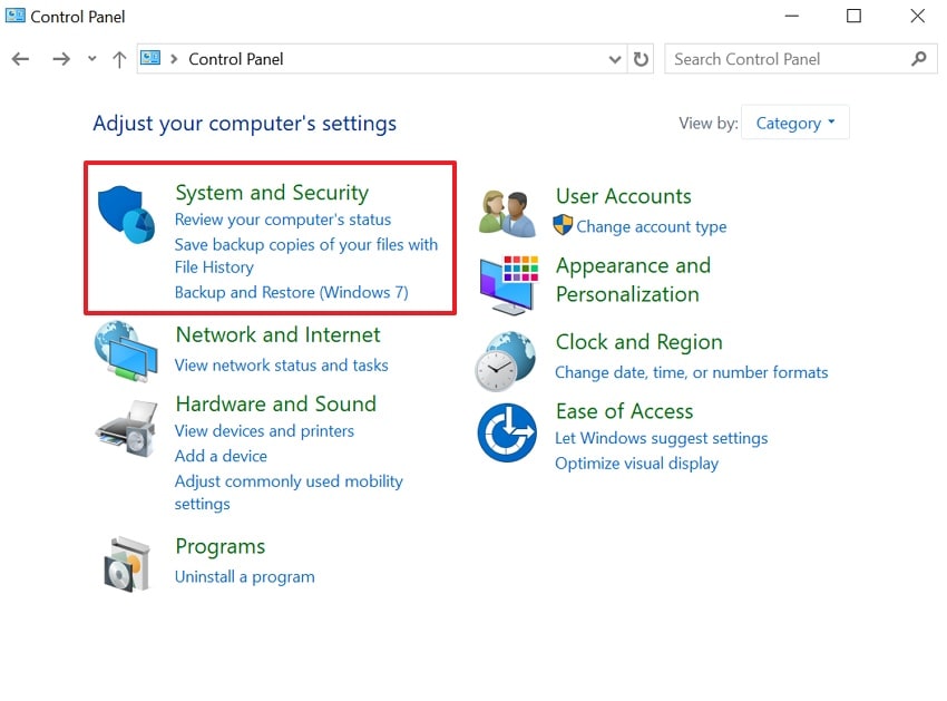 open system and security