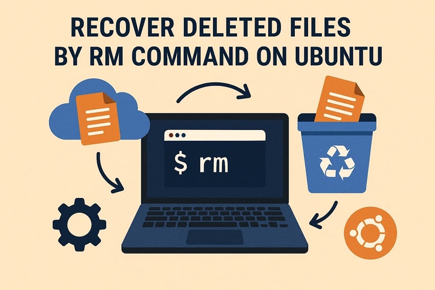 restore deleted files with rm in linux