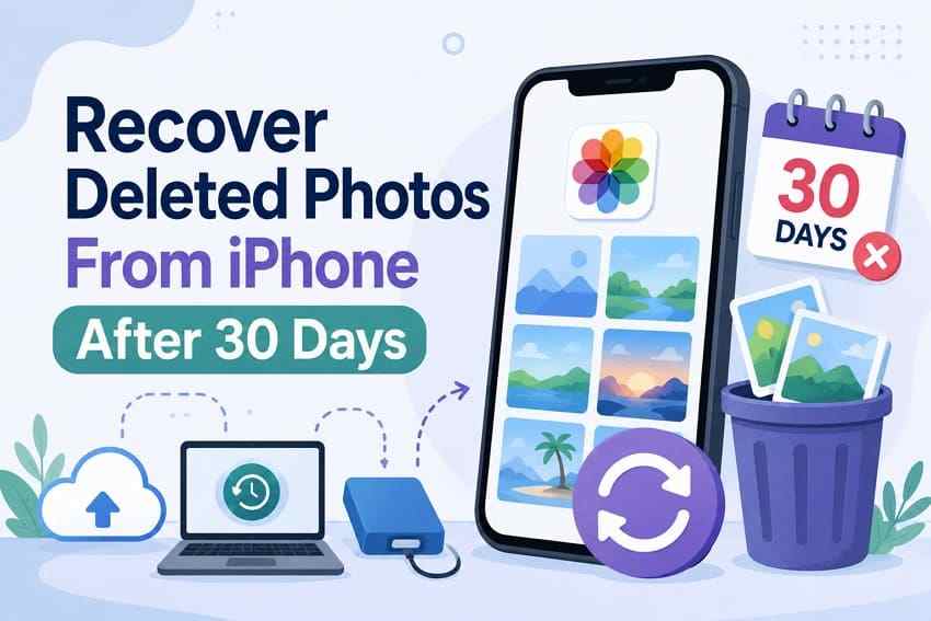 How to Recover Deleted Photos From iPhone After 30 Days: Real Options and Limits