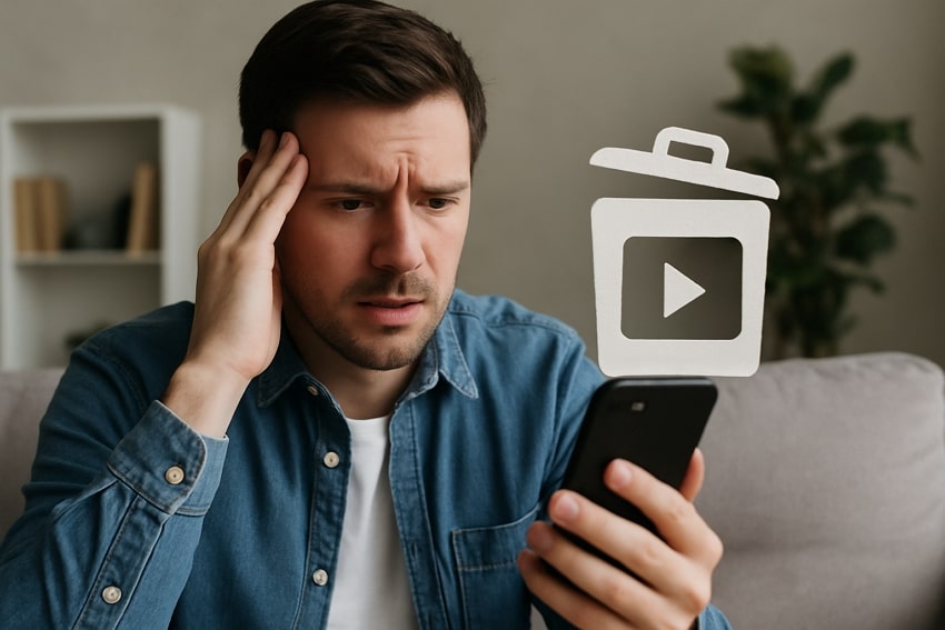 reasons why video get delete