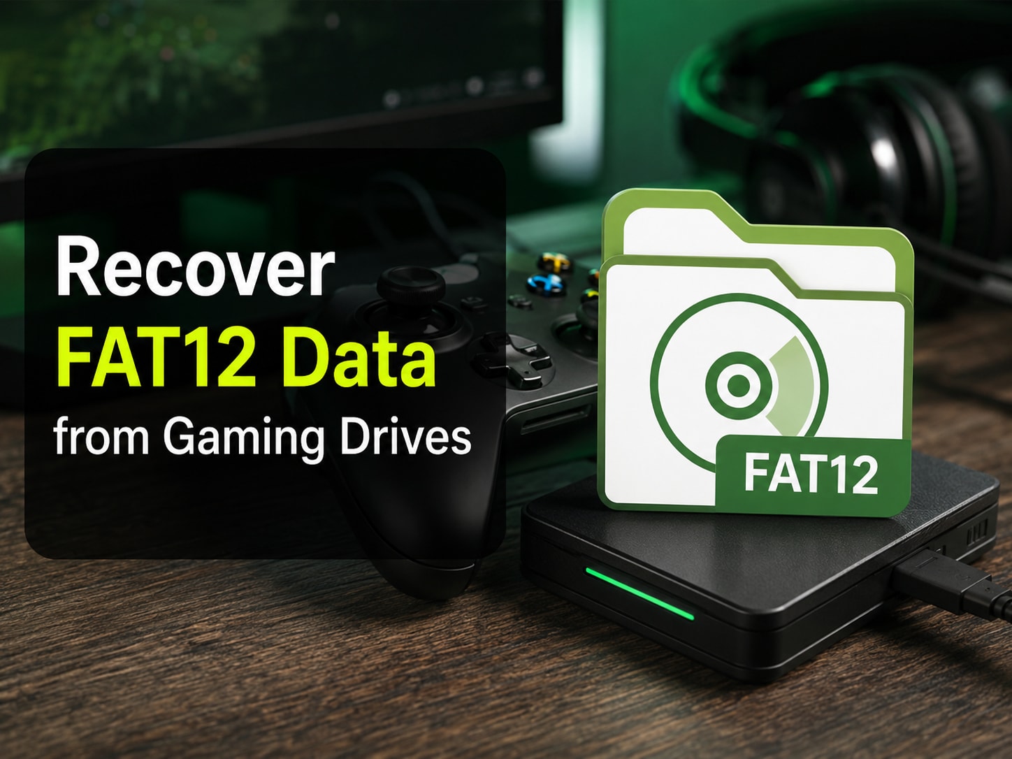 How to Recover FAT12 Data from Gaming Drives Safely and Effectively