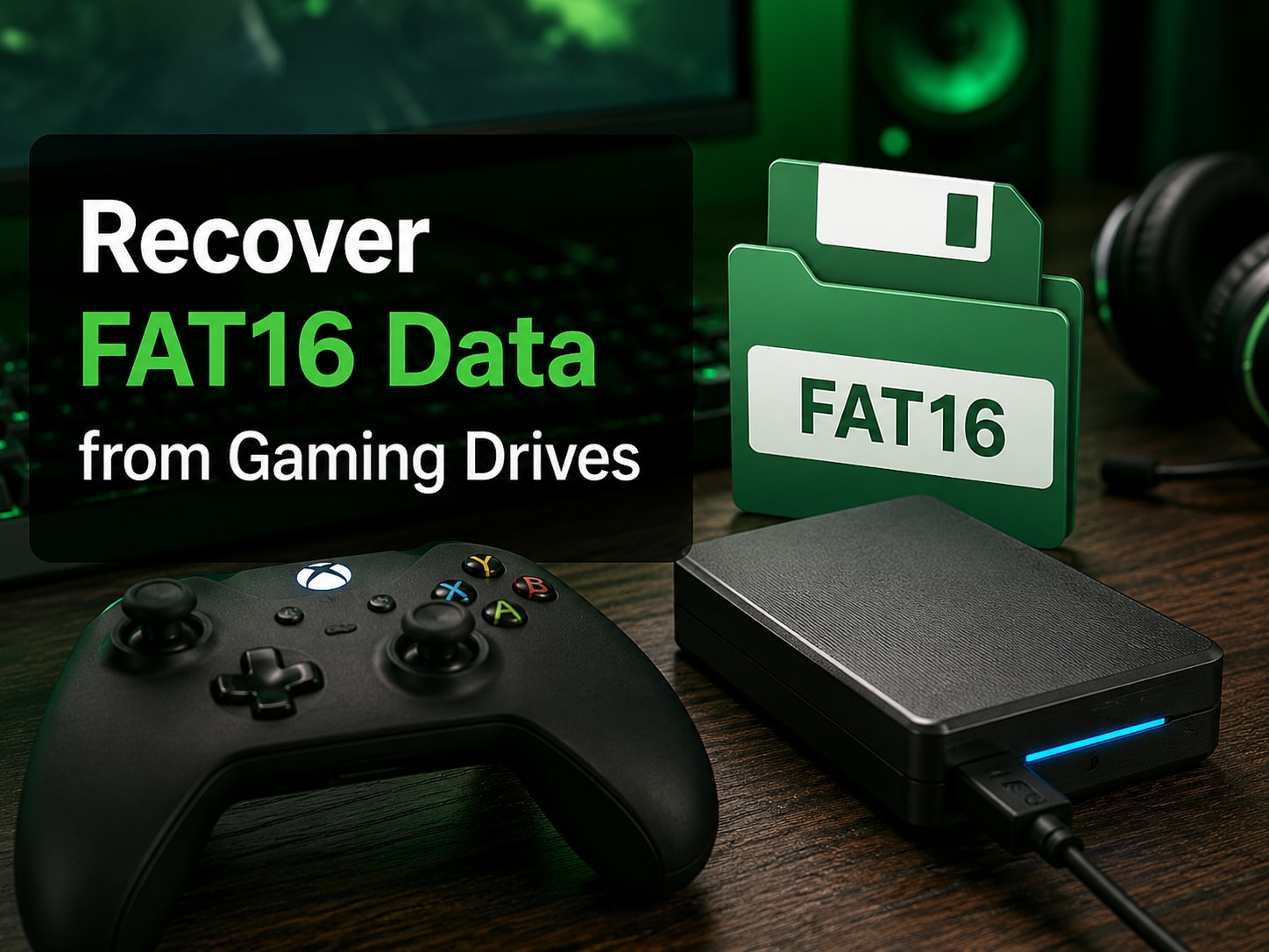 How to Recover FAT16 Data from Gaming Drives Safely