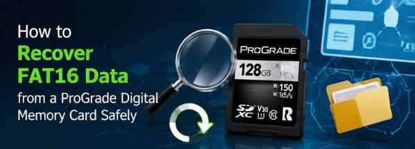 How to Recover FAT16 Data from a ProGrade Digital Memory Card Safely