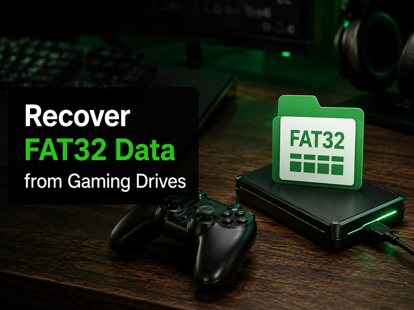How to Recover FAT32 Data from Gaming Drives Safely