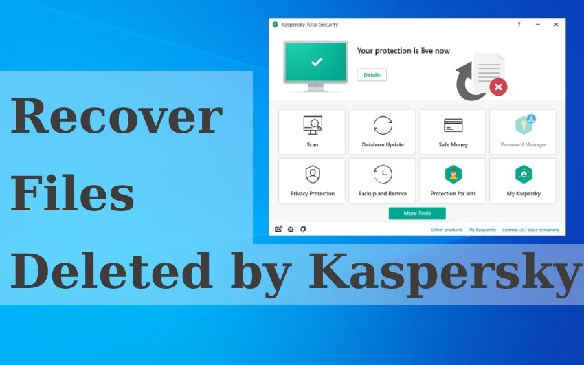 How To Recover Files Deleted by Kaspersky Easily