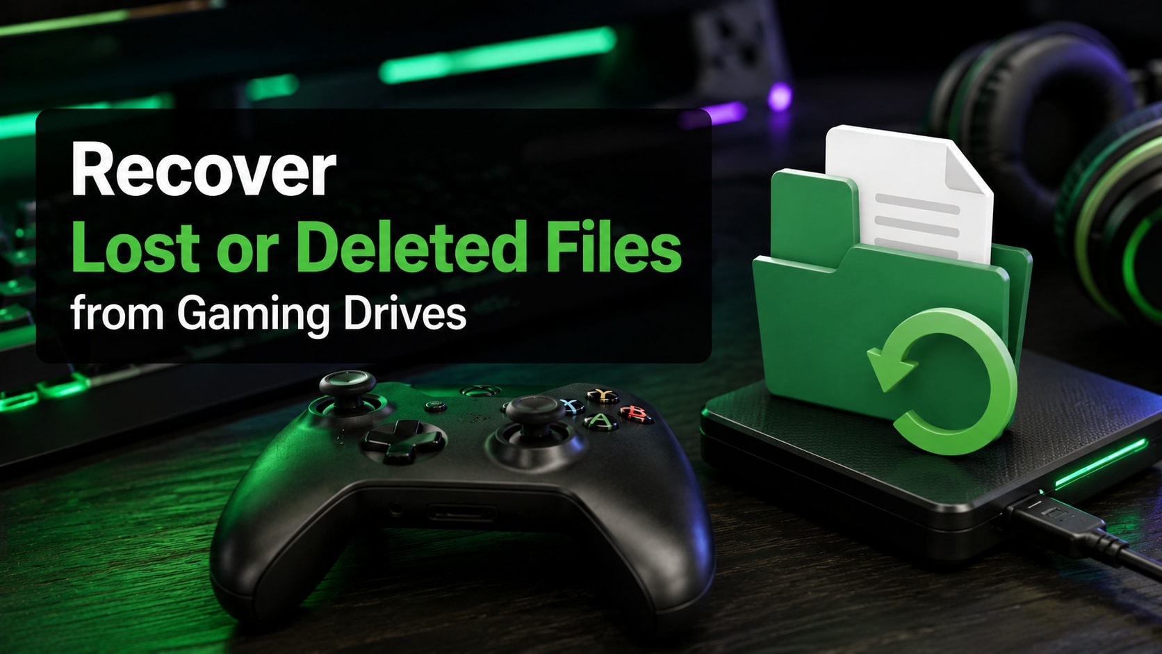 How to Recover File from Gaming Drives