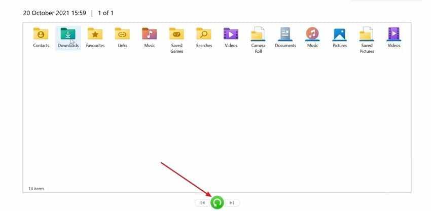restore formatted drive backup