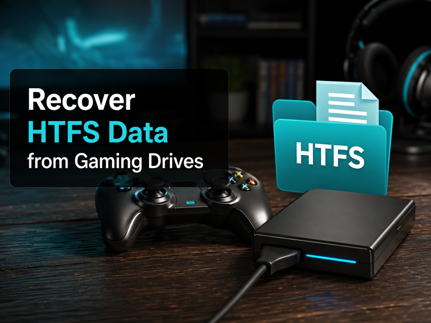 How to Recover HTFS Data from Gaming Drives Safely and Effectively