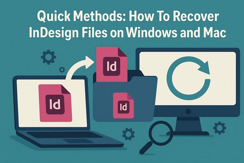 recovering indesign files windows mac
