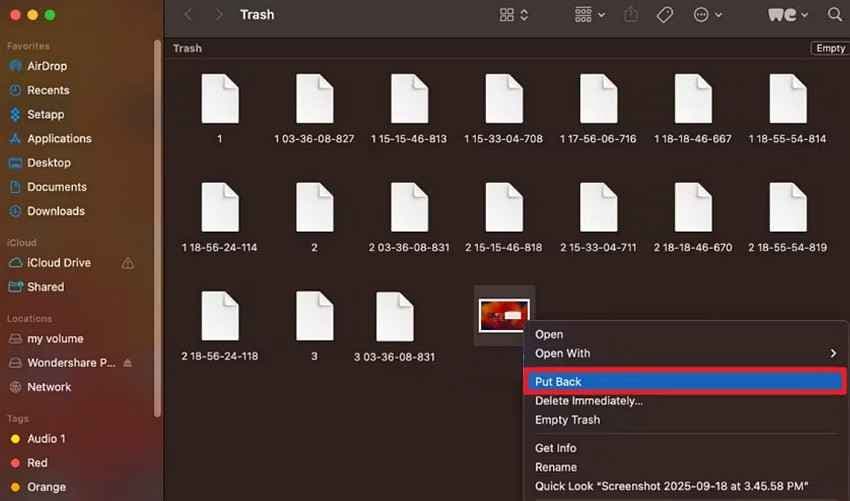 recover files from mac trash