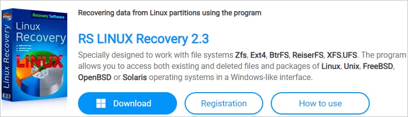 download rs linux recovery