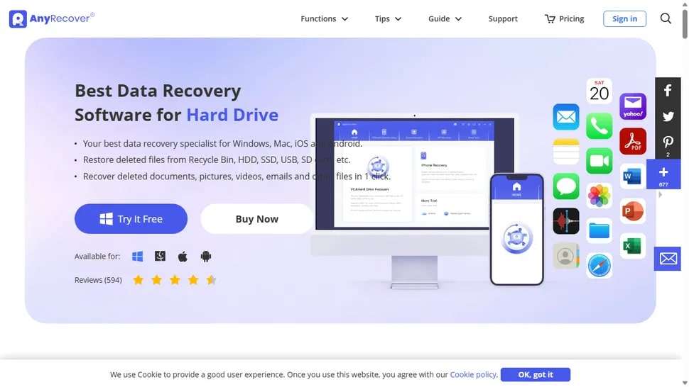 sd card recovery anyrecover software