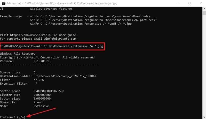 find deleted files windows file recovery