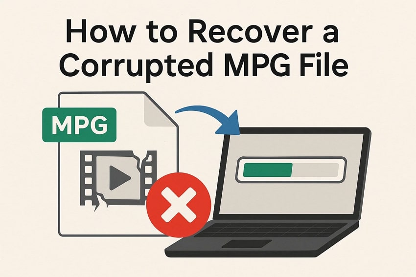 best recover corrupted mpg methods