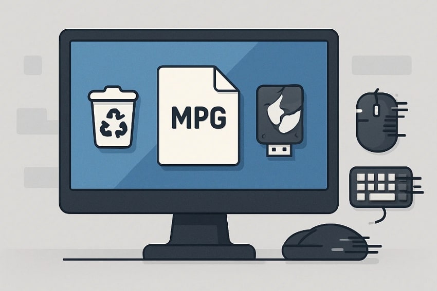causes mpg file deleted