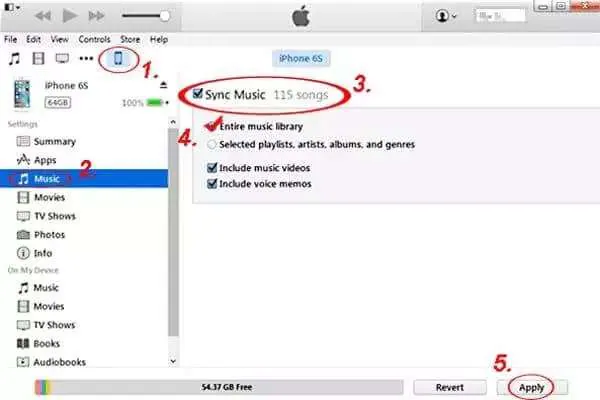 manual ipod music recovery