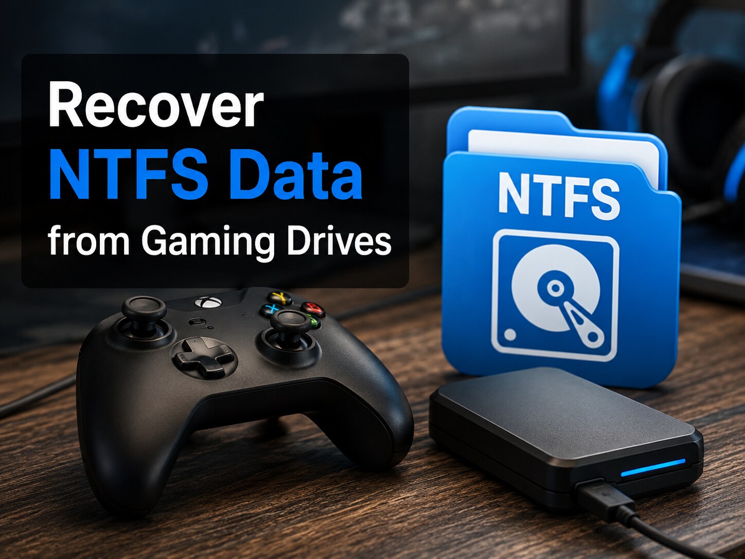 How to Recover NTFS Data from Gaming Drives Safely and Effectively