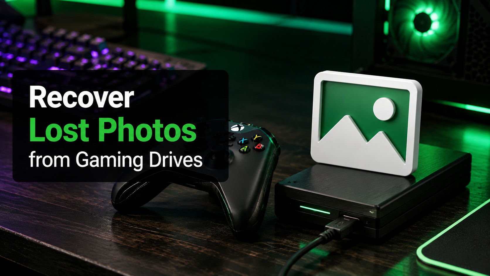 How to Recover Photo from Gaming Drives