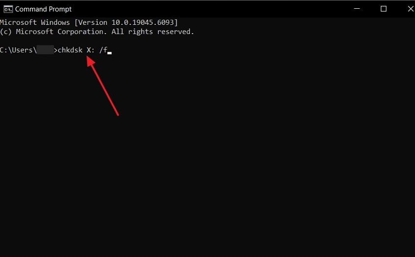give command to terminal