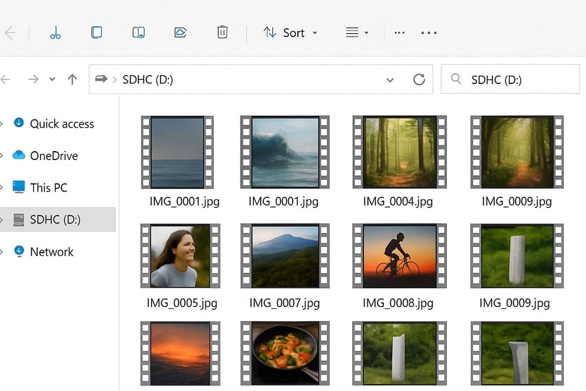 recover missing images