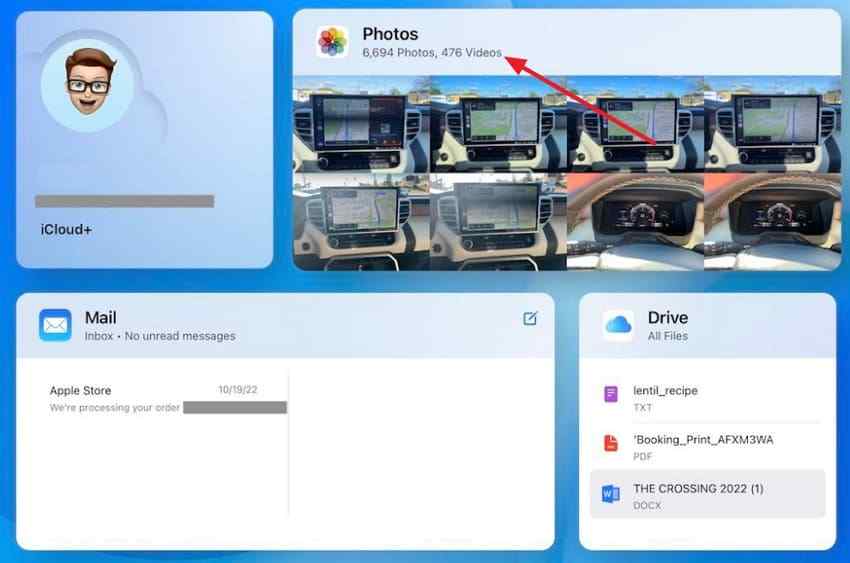 access icloud photos after sign-in