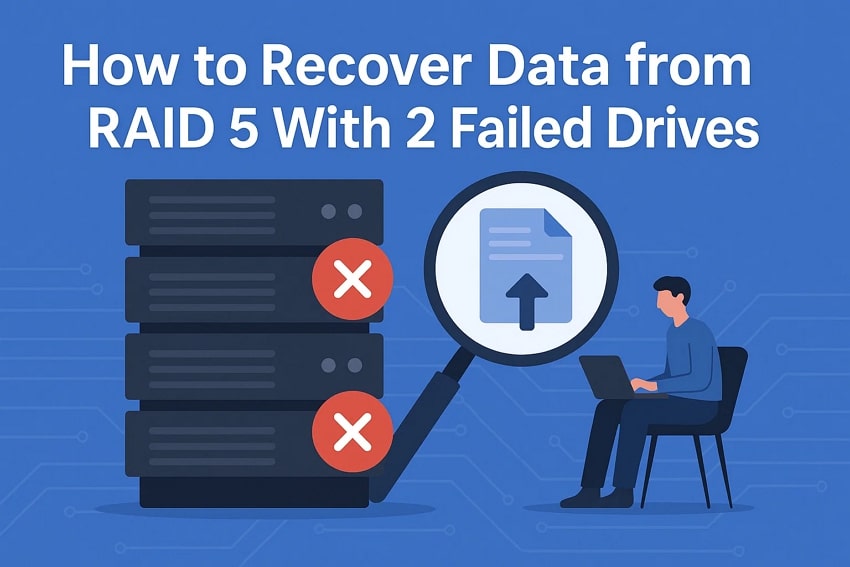 recover data failed raid 5 drivers
