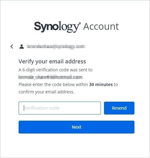 recovery synology password without recovery email