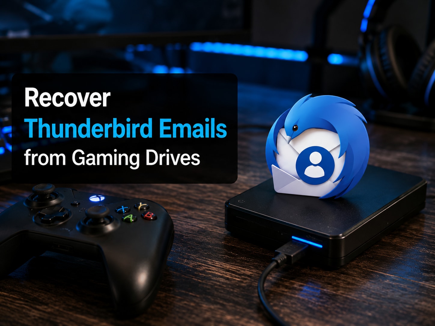 How to Recover Thunderbird Emails and Profiles from Gaming Drives