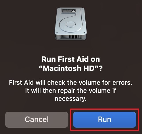 hit run fix unmounted drive issues