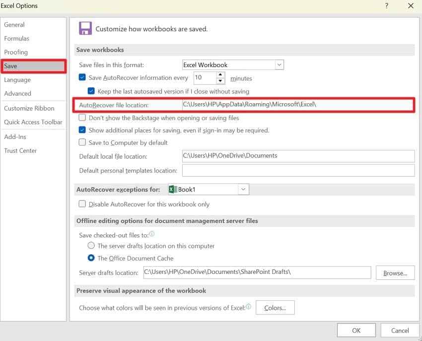 copy the directly on excel