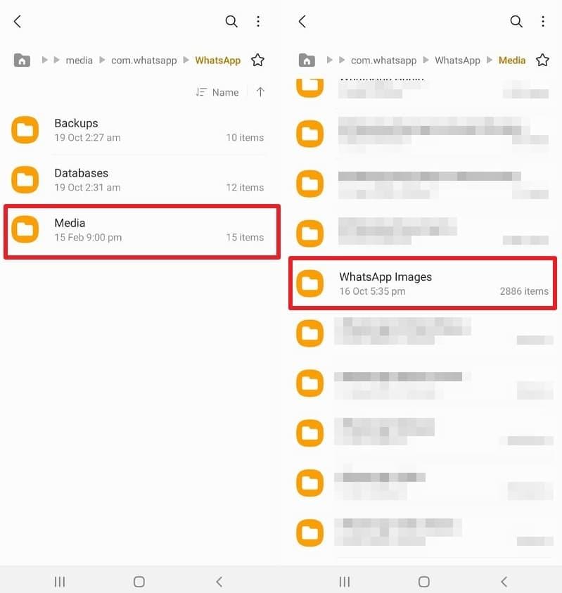 whatsapp images directory in android file manager