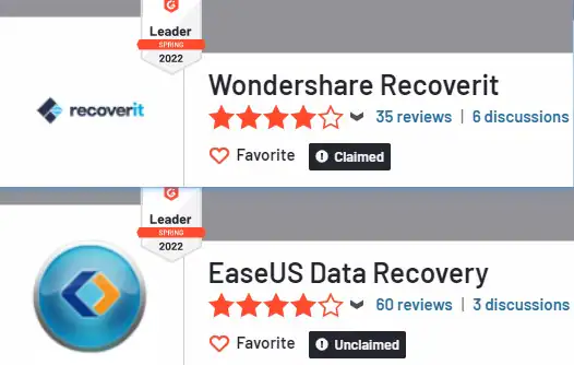 wondershare recoverit vs easeus data recovery