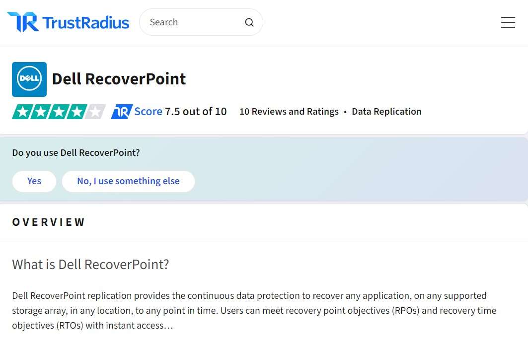 recoverpoint for virtual machines user comments