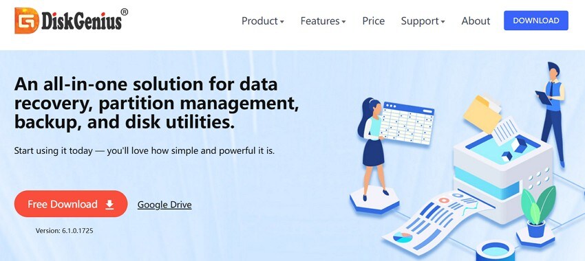 diskgenius file recovery software