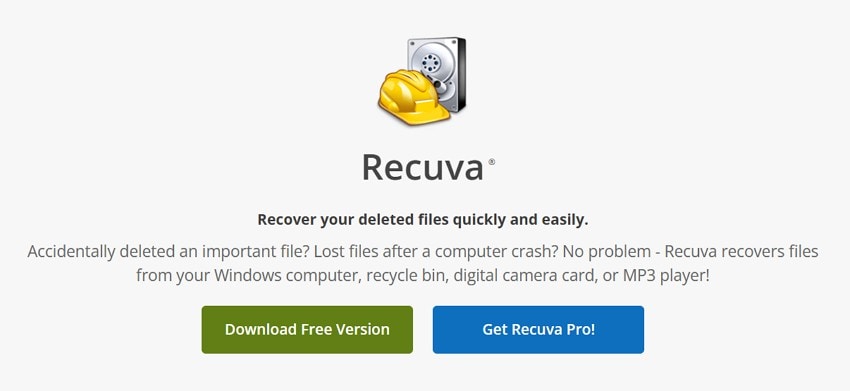 recuva data recovery tool