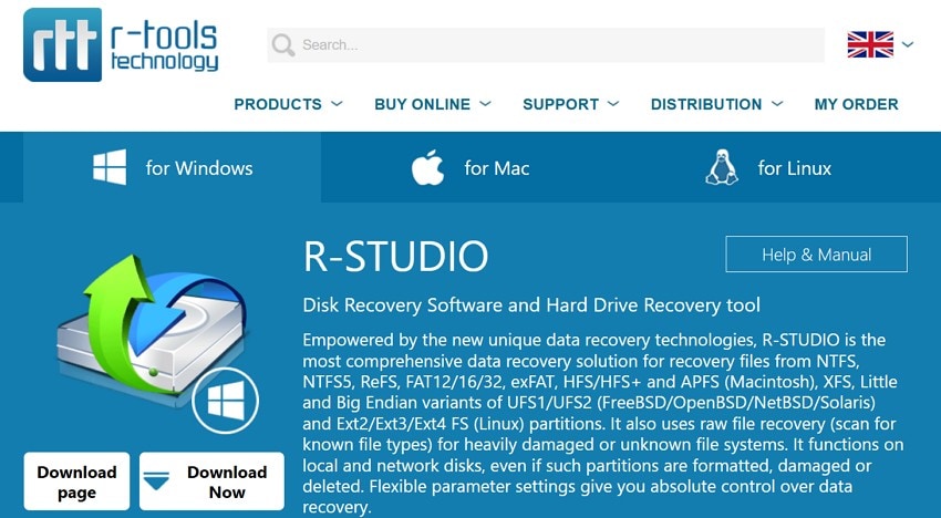 rstudio file recovery tool