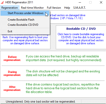Review Of HDD Regenerator and Its Alternative