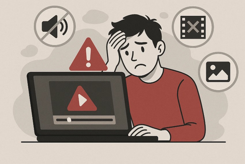 repair common video errors while playing