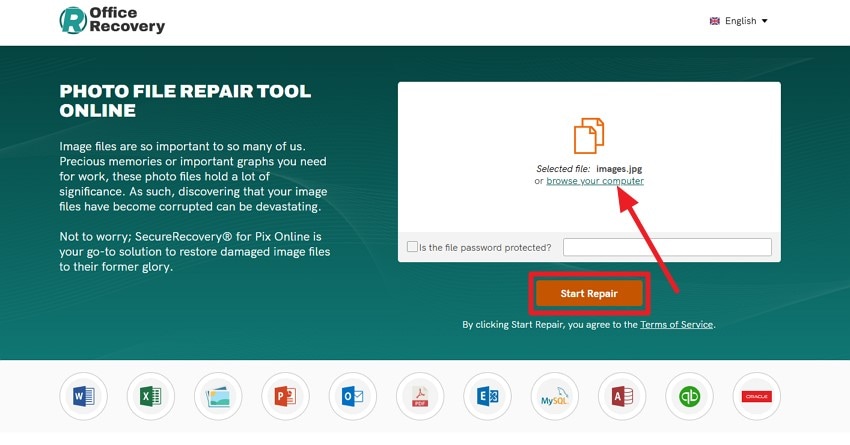 add image start repair