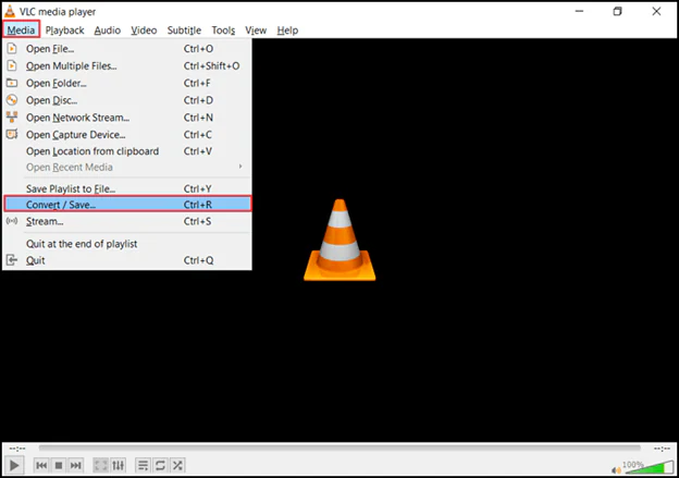 convert the files via vlc media player