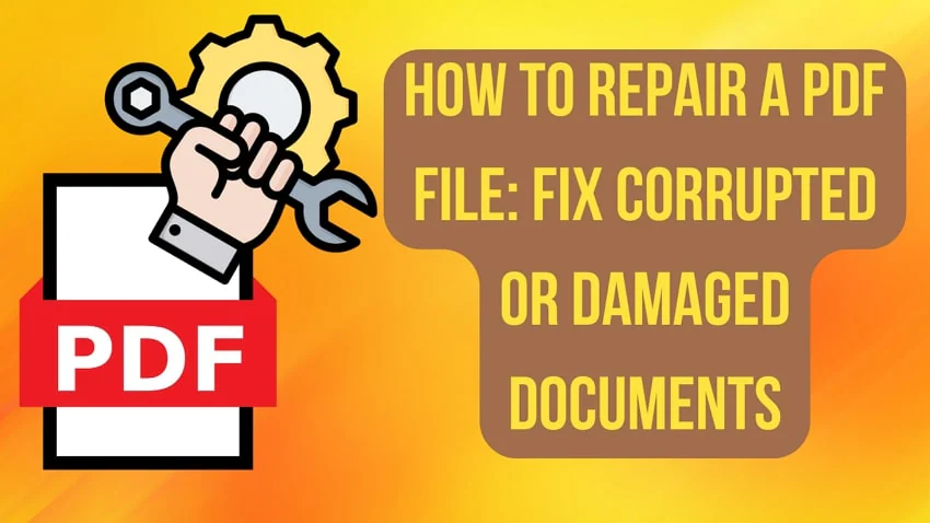 guide to repairing damaged pdf