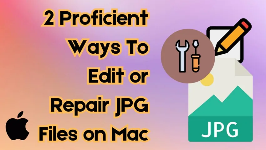 ways to repair jpg mac